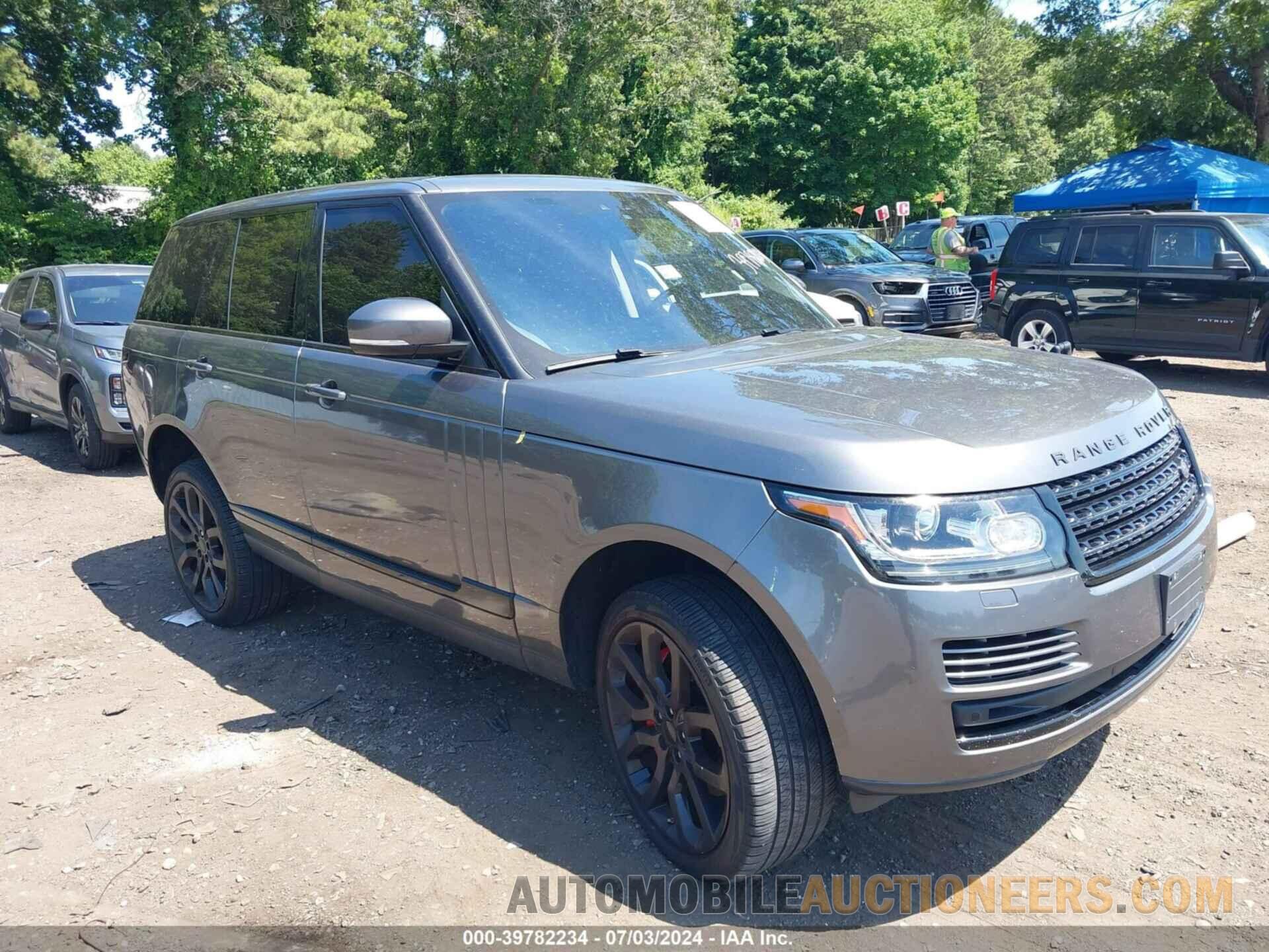 SALGS2FV8HA329549 LAND ROVER RANGE ROVER 2017