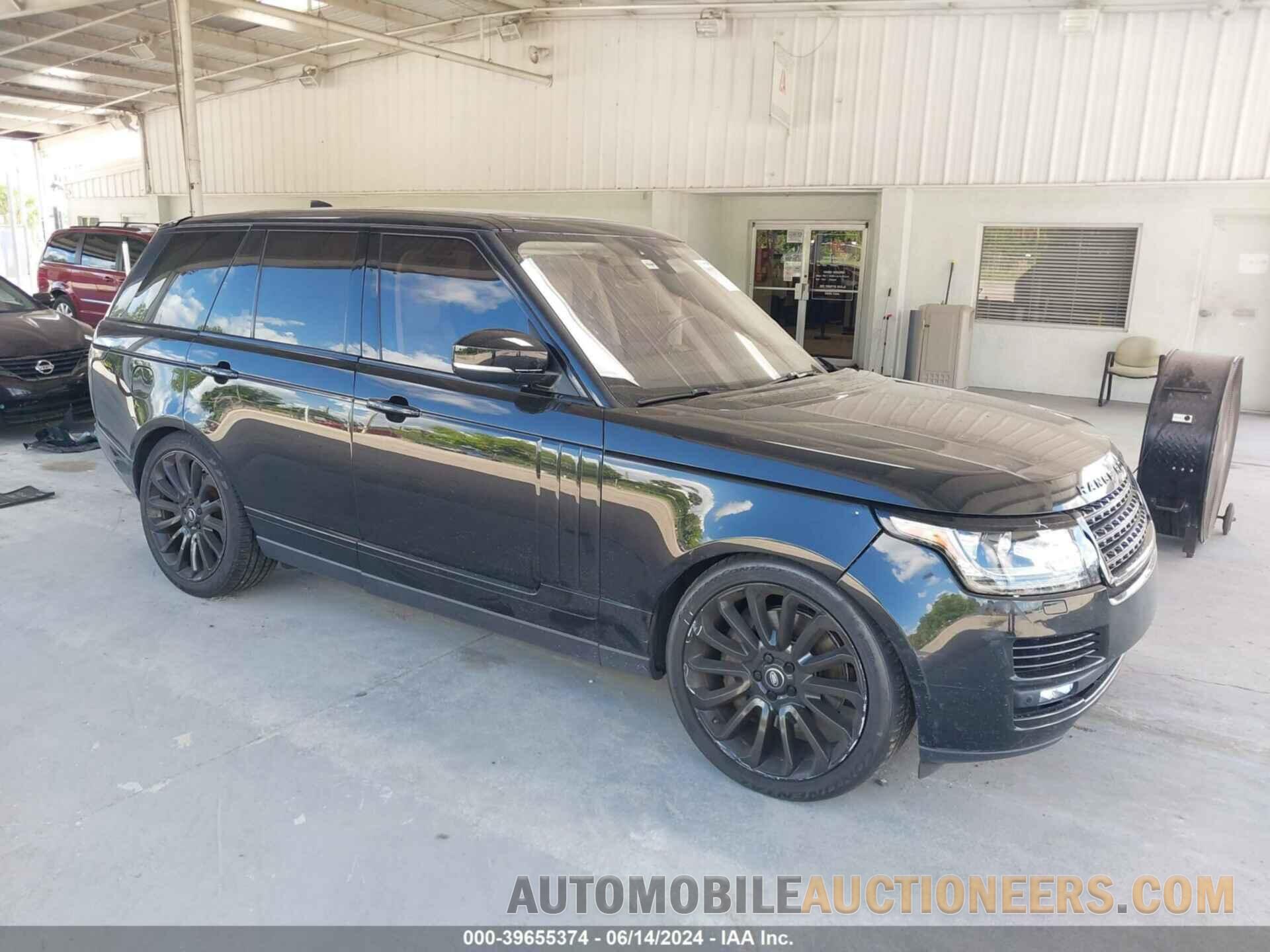 SALGS2FV8HA346822 LAND ROVER RANGE ROVER 2017