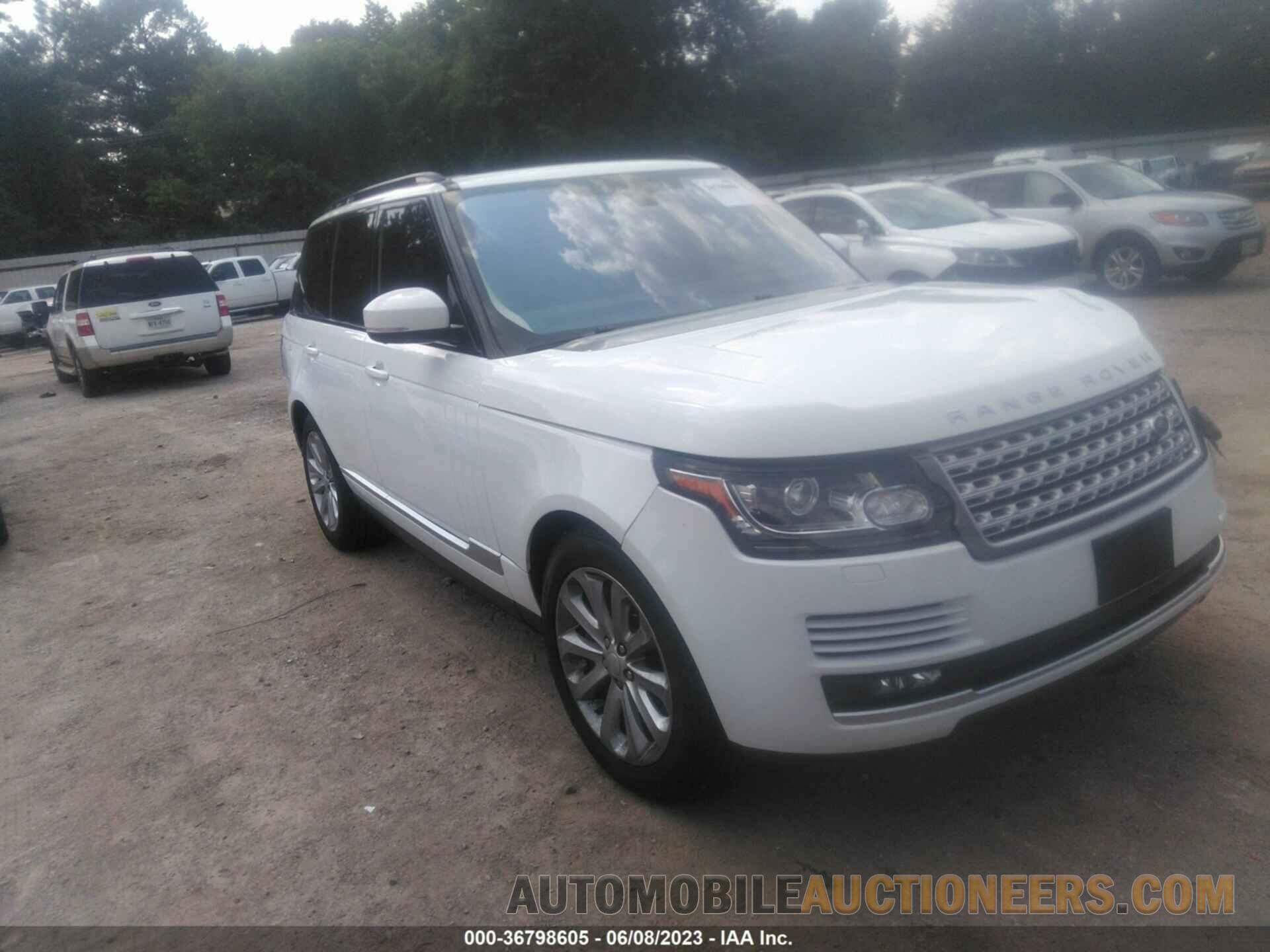 SALGS2FV9HA337739 LAND ROVER RANGE ROVER 2017