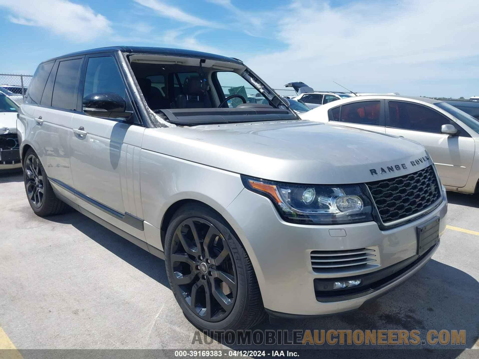 SALGS2FV9HA354802 LAND ROVER RANGE ROVER 2017