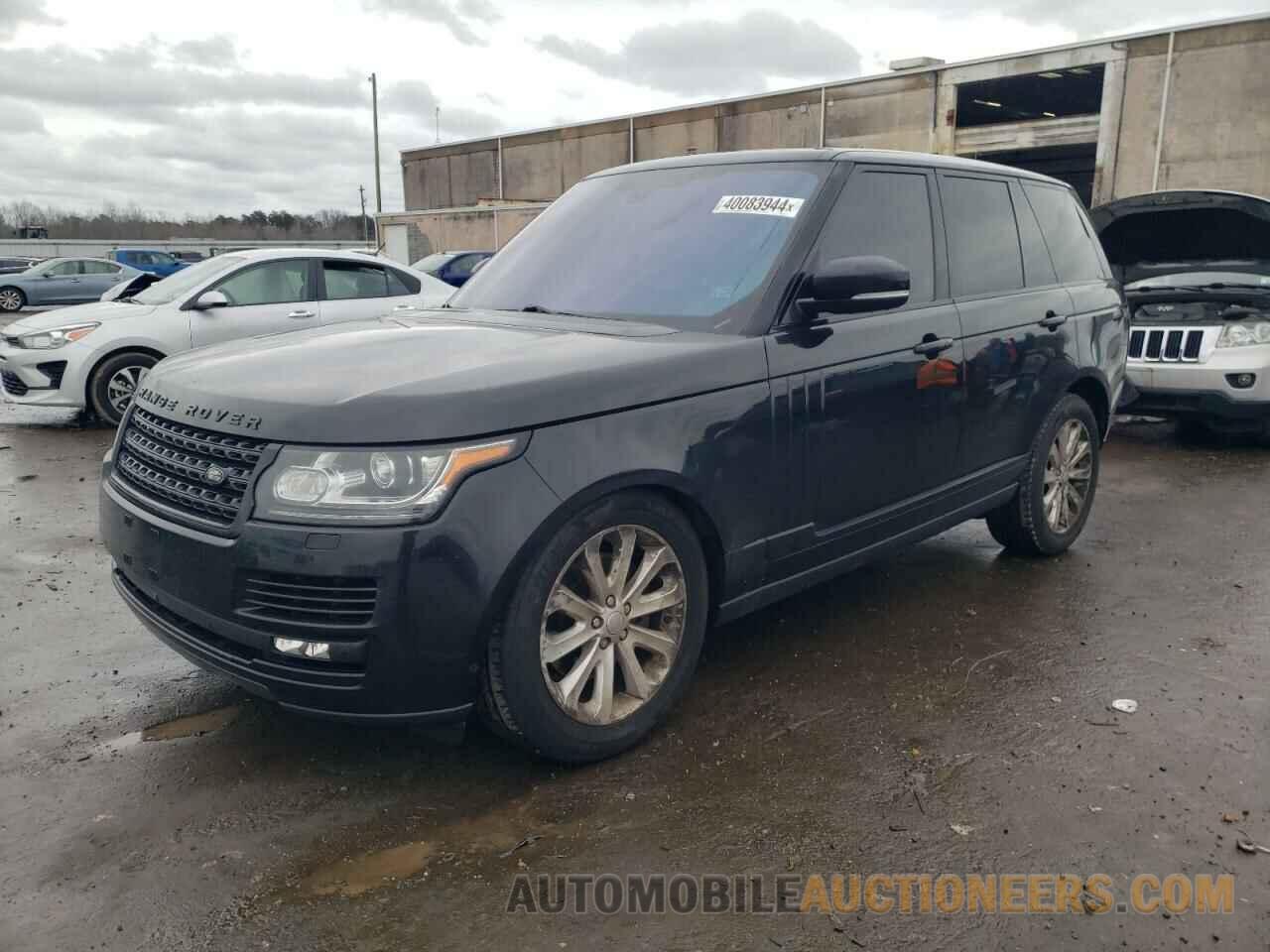 SALGS2KF0GA251314 LAND ROVER RANGEROVER 2016