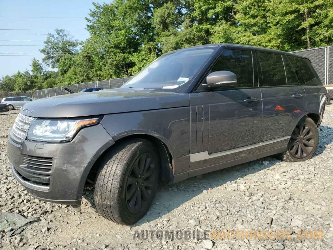 SALGS2KF0GA258845 LAND ROVER RANGEROVER 2016