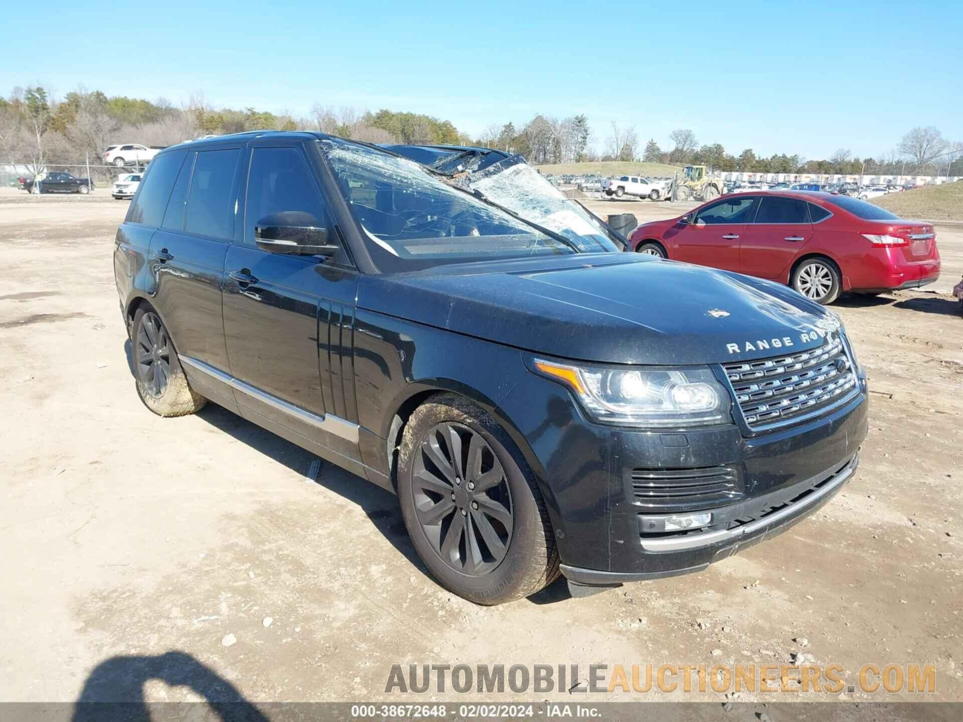 SALGS2KF0GA265732 LAND ROVER RANGE ROVER 2016