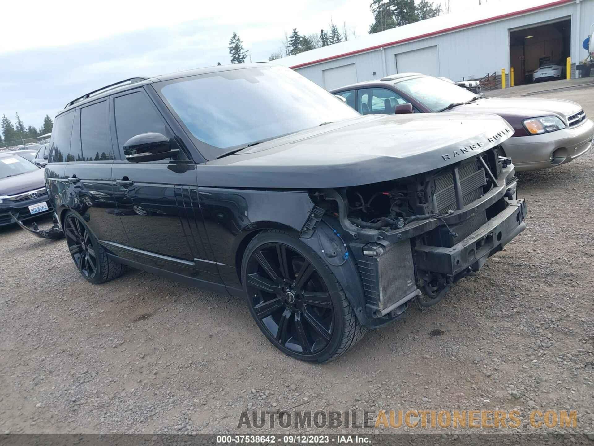 SALGS2KF1GA251337 LAND ROVER RANGE ROVER 2016