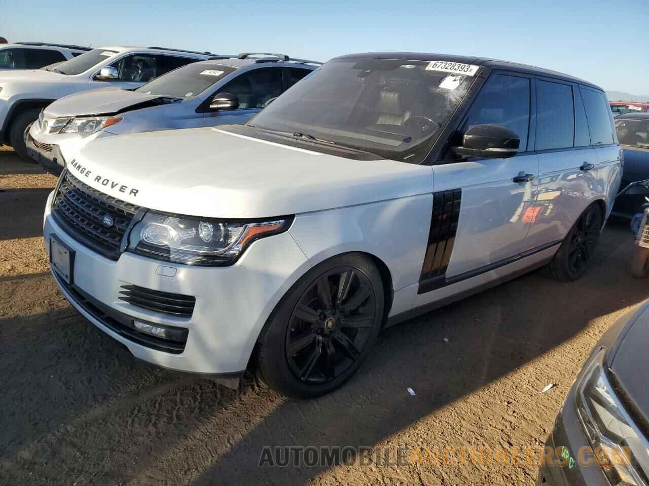 SALGS2KF2GA265103 LAND ROVER RANGEROVER 2016