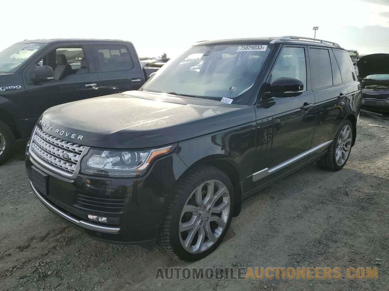 SALGS2KF2GA270172 LAND ROVER RANGEROVER 2016