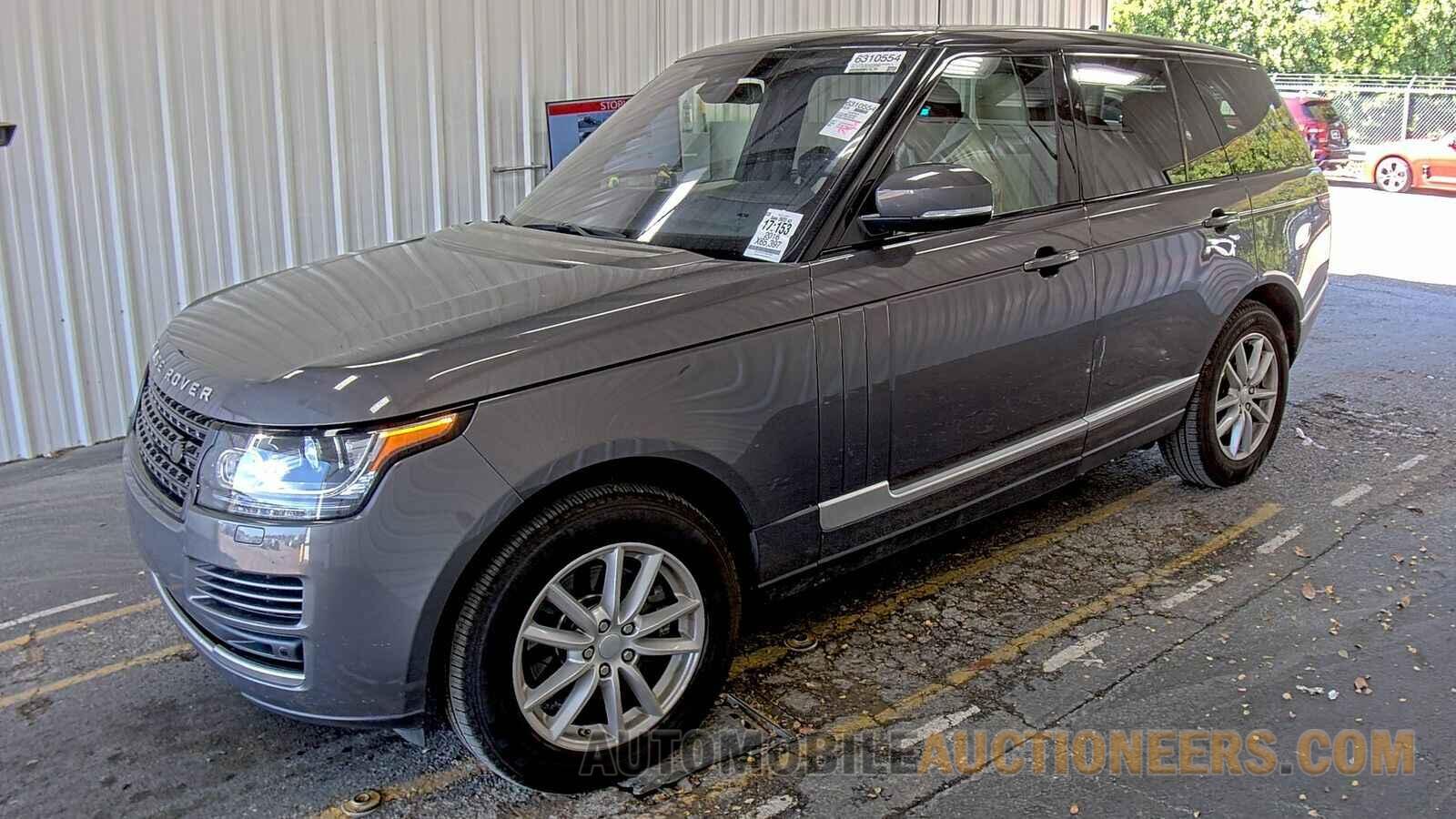 SALGS2KF2GA291829 Land Rover Range Rover 2016