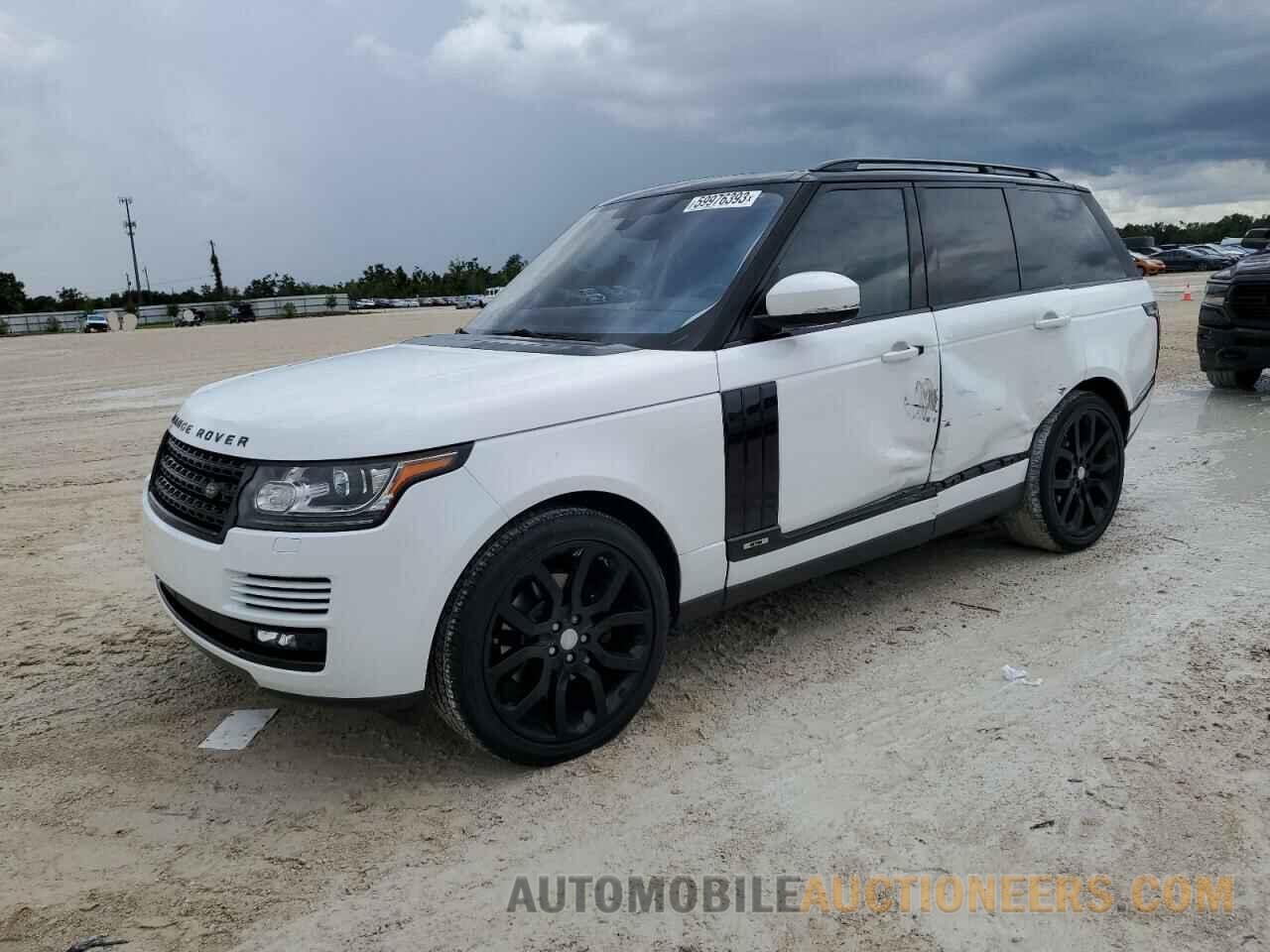 SALGS2KF2GA296609 LAND ROVER RANGEROVER 2016