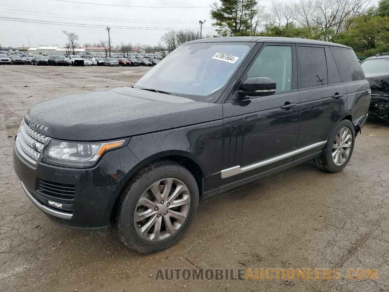 SALGS2KF3GA251498 LAND ROVER RANGEROVER 2016