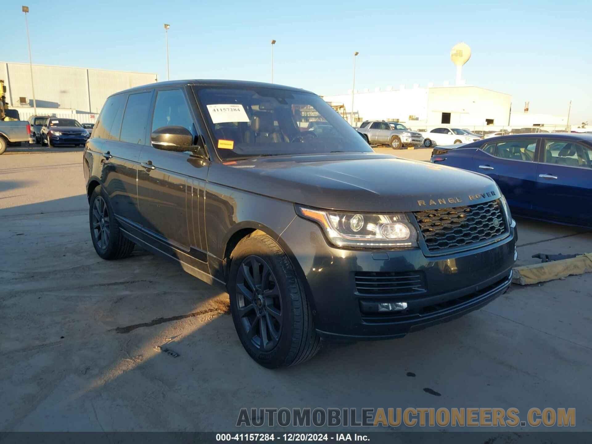 SALGS2KF3GA258256 LAND ROVER RANGE ROVER 2016