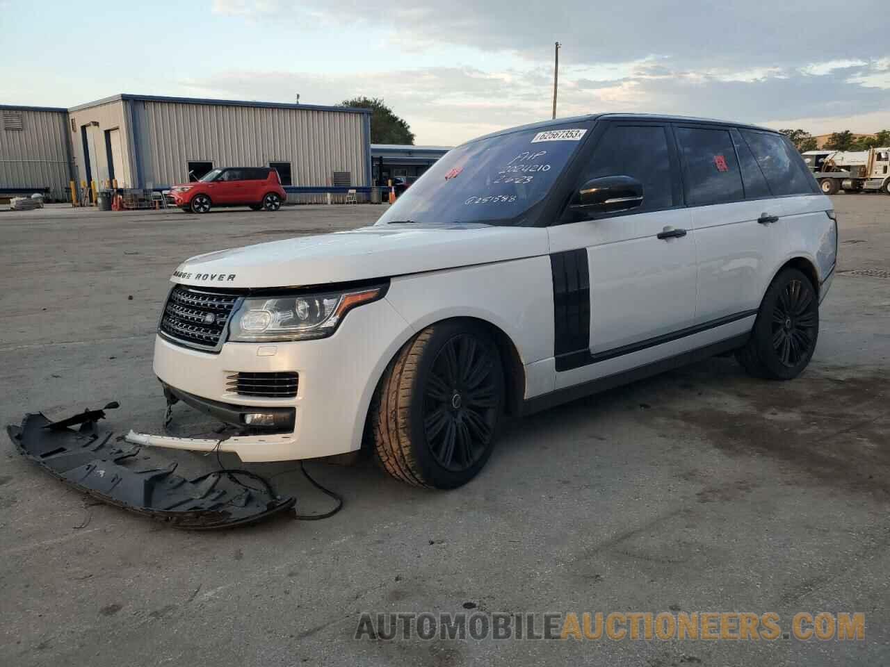 SALGS2KF4GA251588 LAND ROVER RANGEROVER 2016