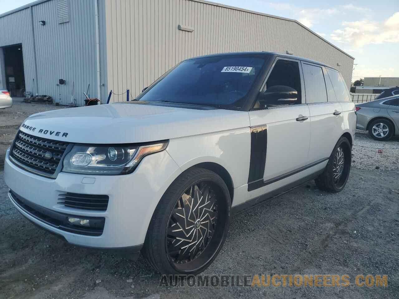 SALGS2KF4GA258444 LAND ROVER RANGEROVER 2016