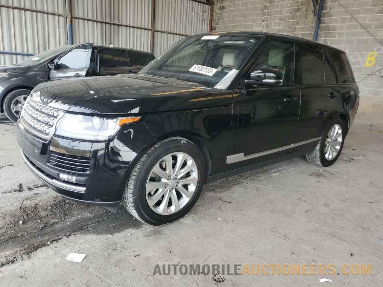 SALGS2KF4GA258833 LAND ROVER RANGEROVER 2016