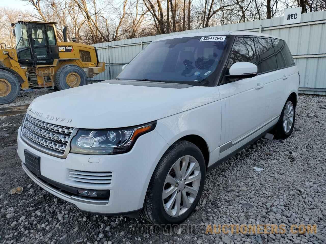 SALGS2KF5GA244388 LAND ROVER RANGEROVER 2016