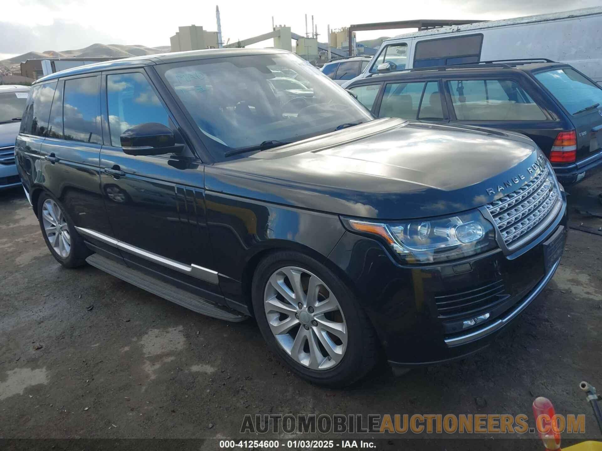 SALGS2KF5GA248960 LAND ROVER RANGE ROVER 2016