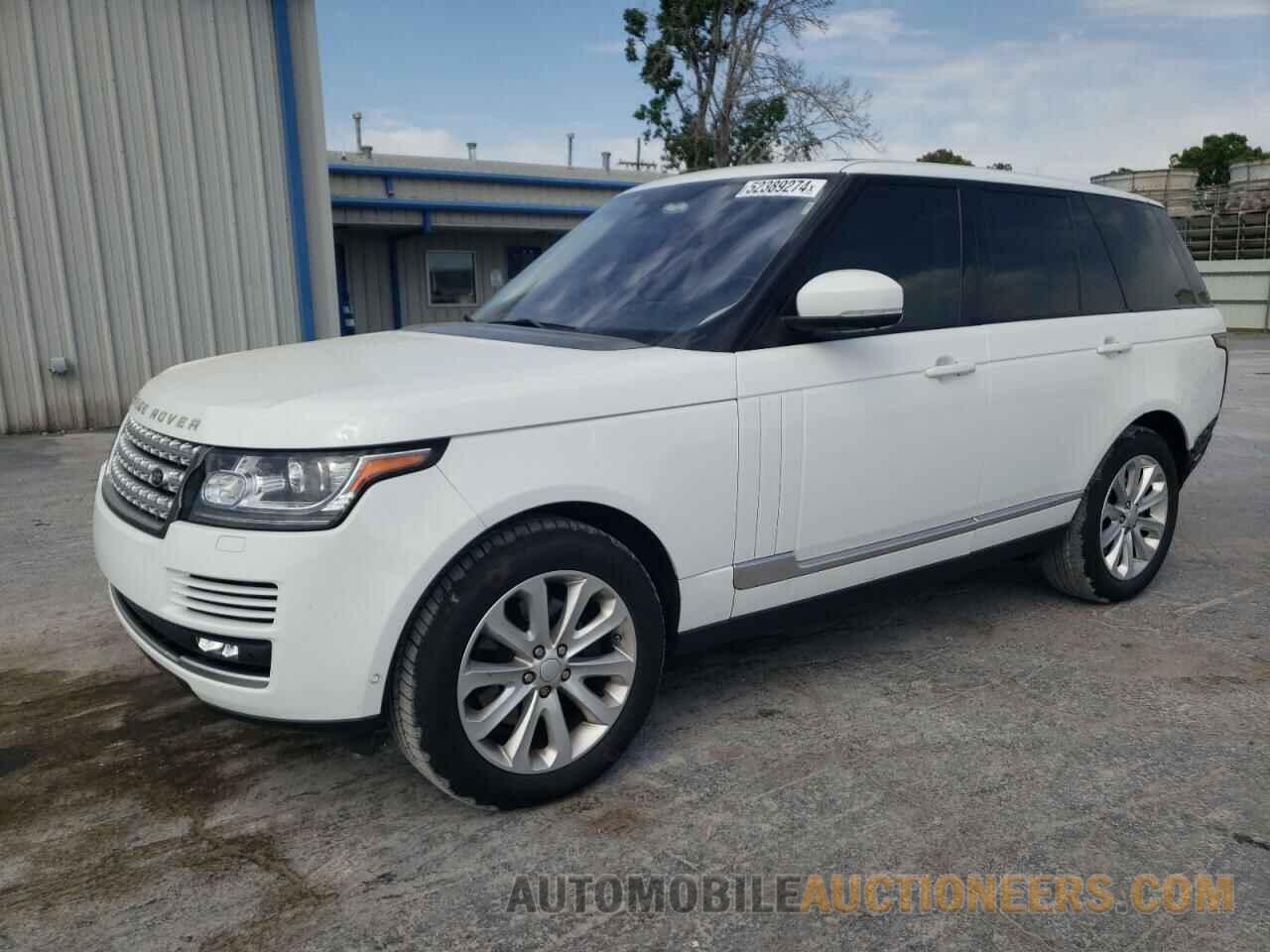 SALGS2KF5GA316934 LAND ROVER RANGEROVER 2016