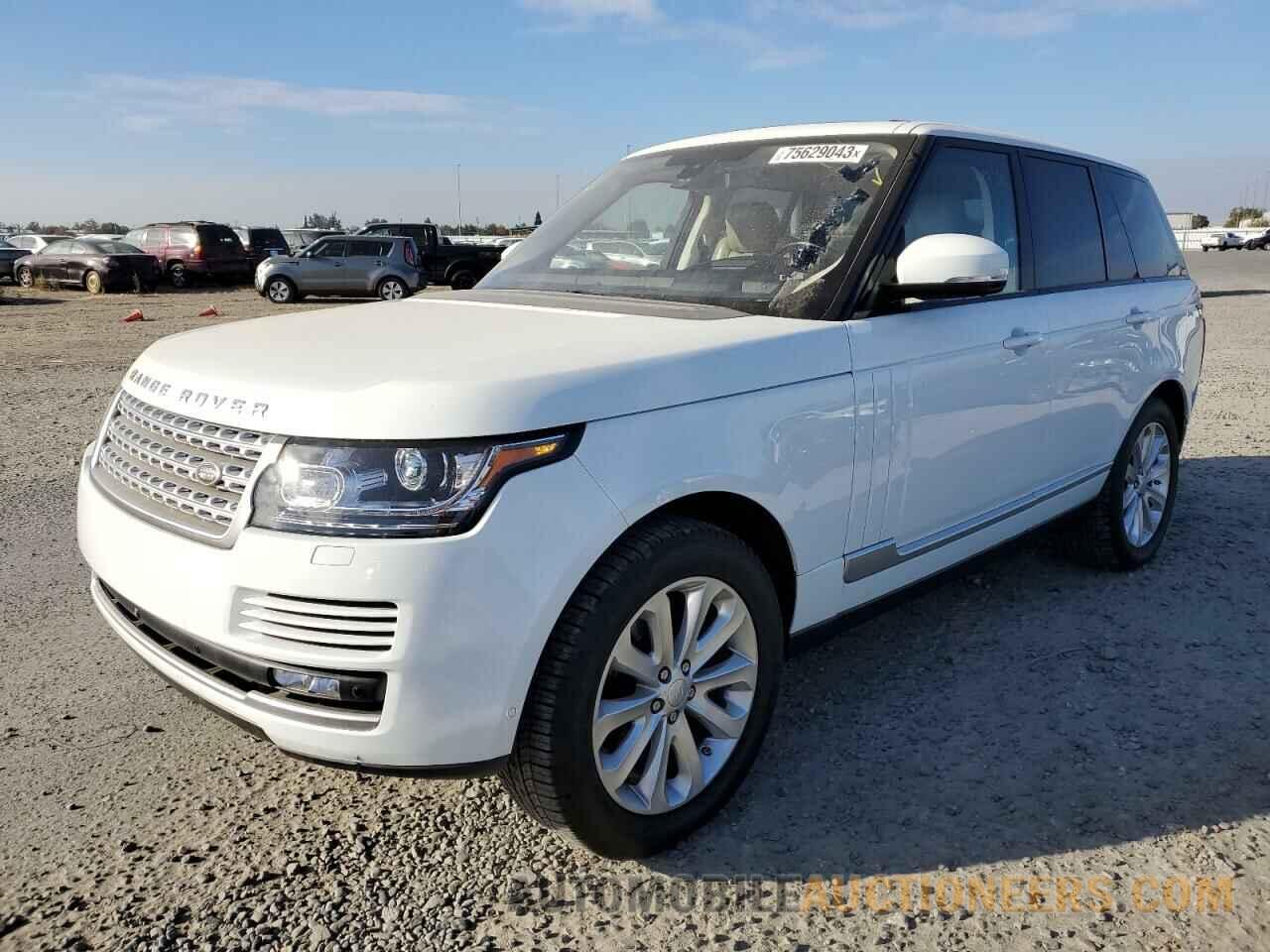 SALGS2KF6GA261409 LAND ROVER RANGEROVER 2016