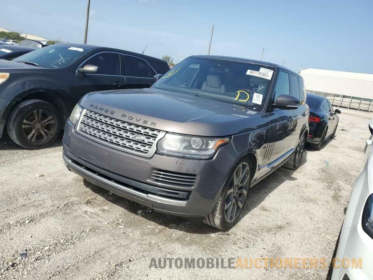 SALGS2KF7GA256980 LAND ROVER RANGEROVER 2016