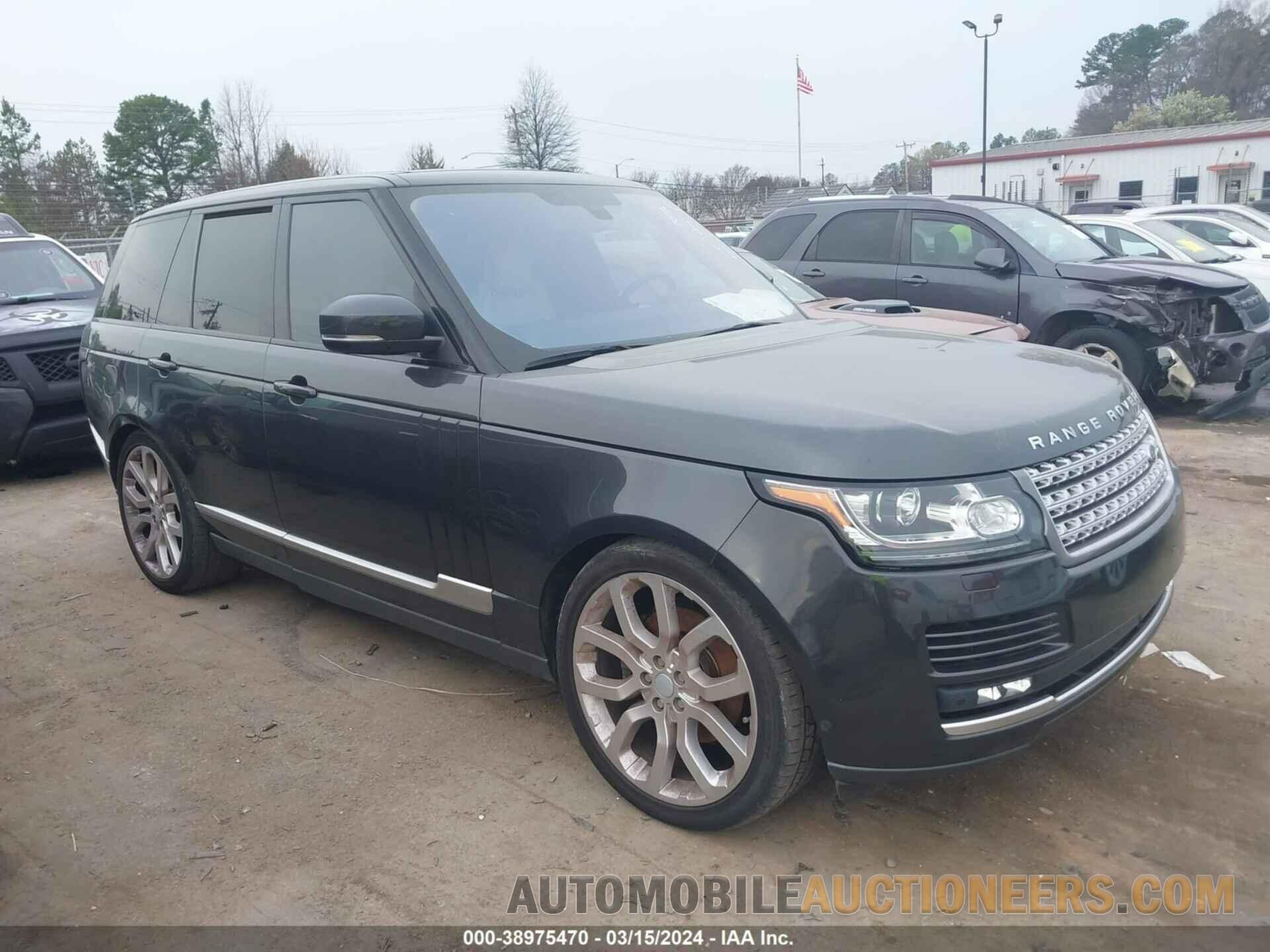 SALGS2KF7GA259183 LAND ROVER RANGE ROVER 2016