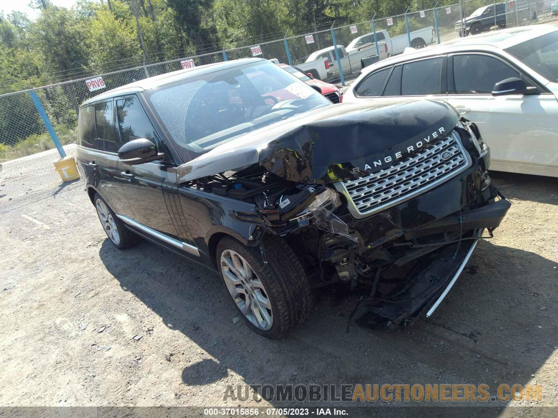 SALGS2KF9GA251344 LAND ROVER RANGE ROVER 2016