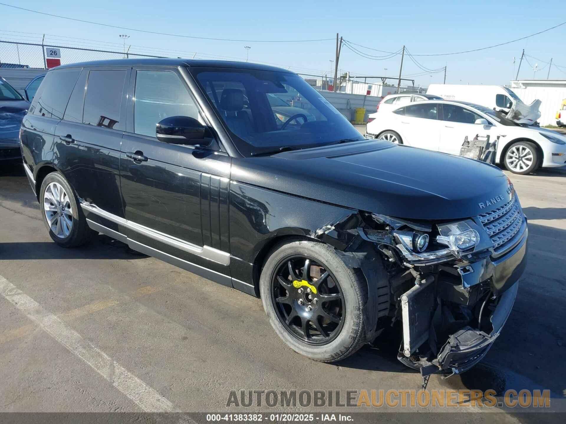 SALGS2KF9GA304298 LAND ROVER RANGE ROVER 2016