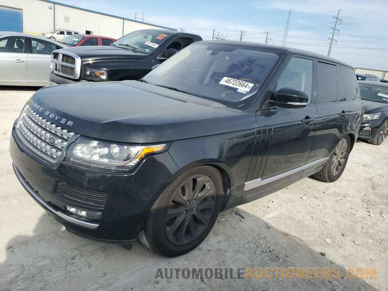 SALGS2KF9GA311204 LAND ROVER RANGEROVER 2016