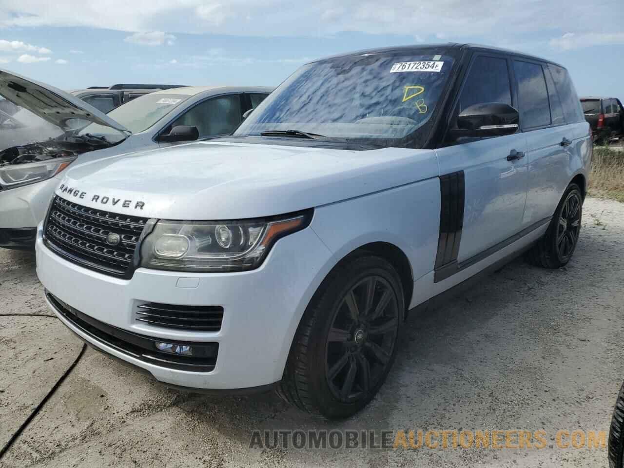 SALGS2KFXGA248730 LAND ROVER RANGEROVER 2016