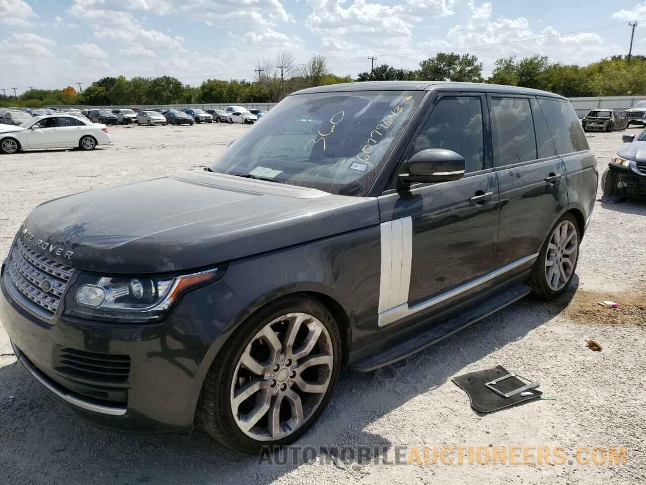 SALGS2KFXGA249733 LAND ROVER RANGEROVER 2016