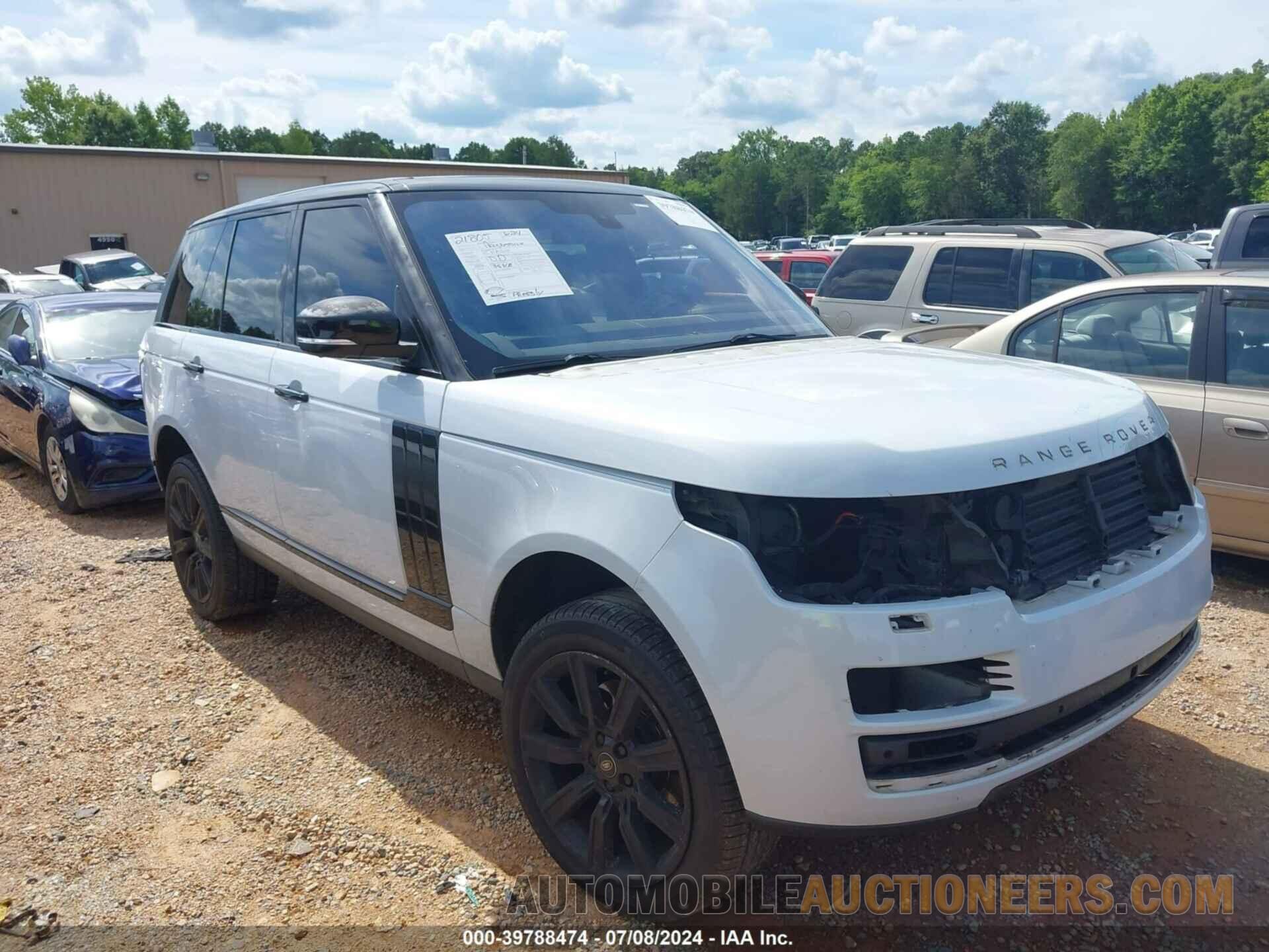 SALGS2KFXGA255449 LAND ROVER RANGE ROVER 2016