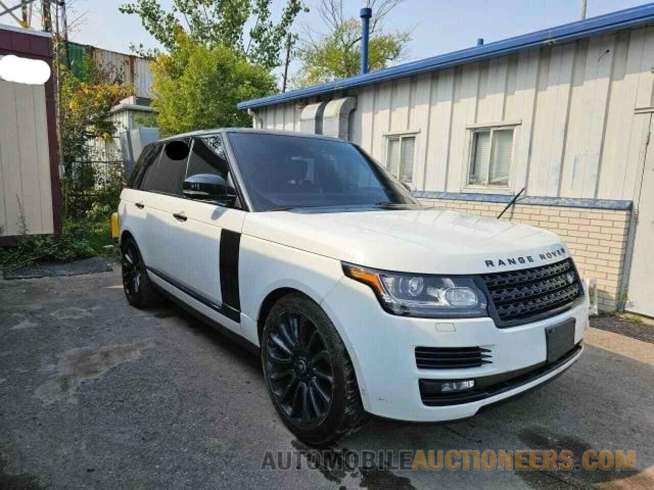 SALGS2KFXGA307274 LAND ROVER RANGEROVER 2016