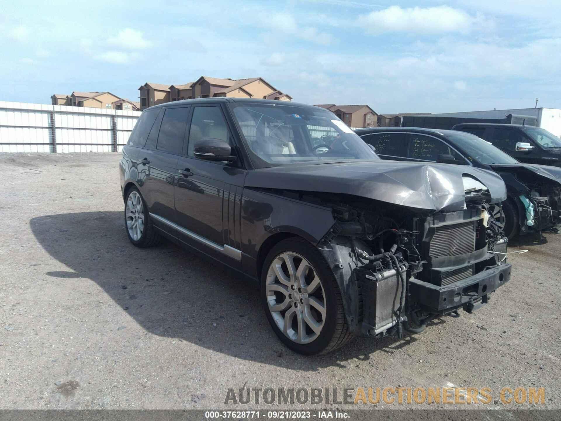 SALGS2PF0GA307731 LAND ROVER RANGE ROVER 2016