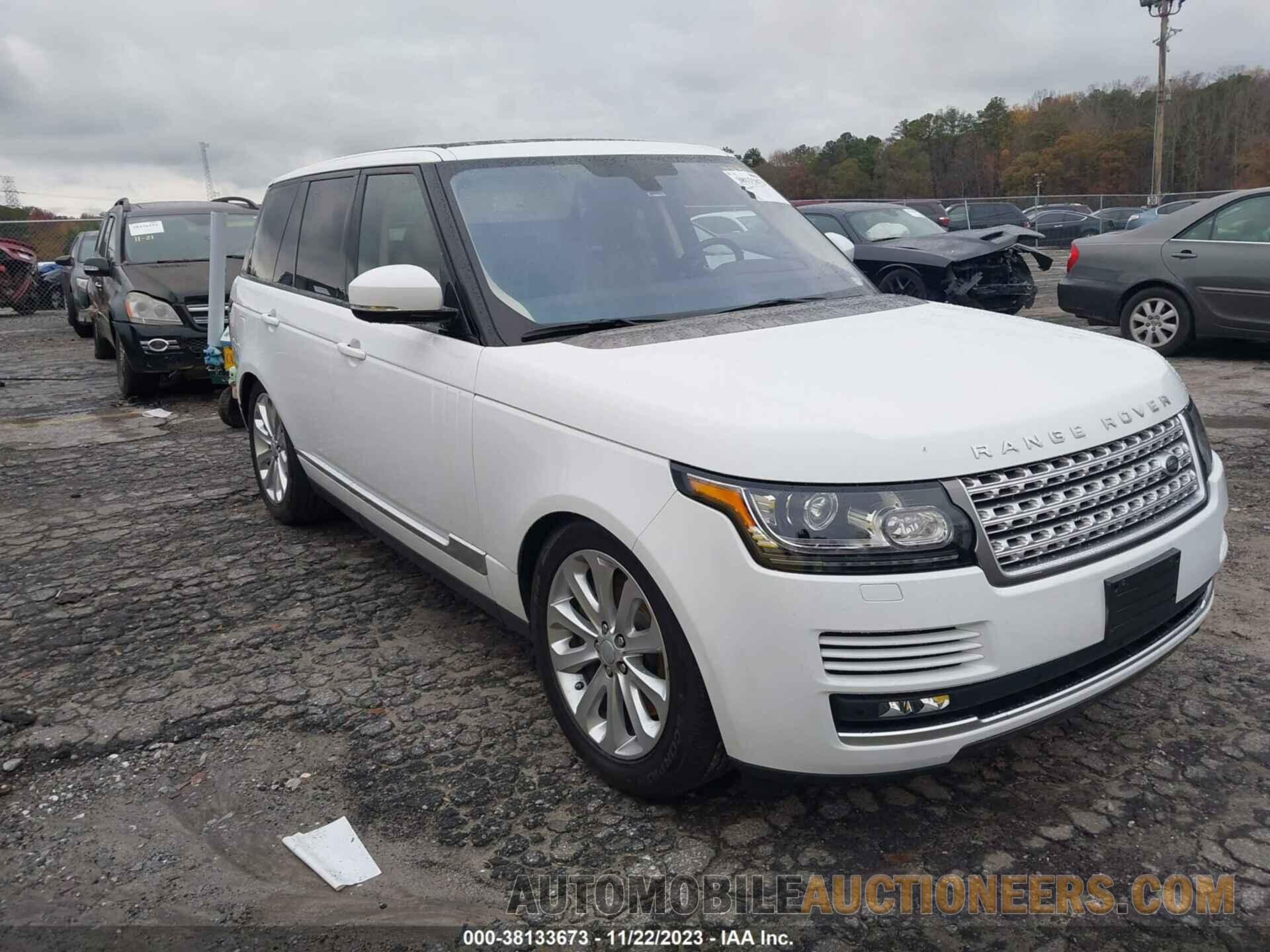 SALGS2PF0GA309088 LAND ROVER RANGE ROVER 2016