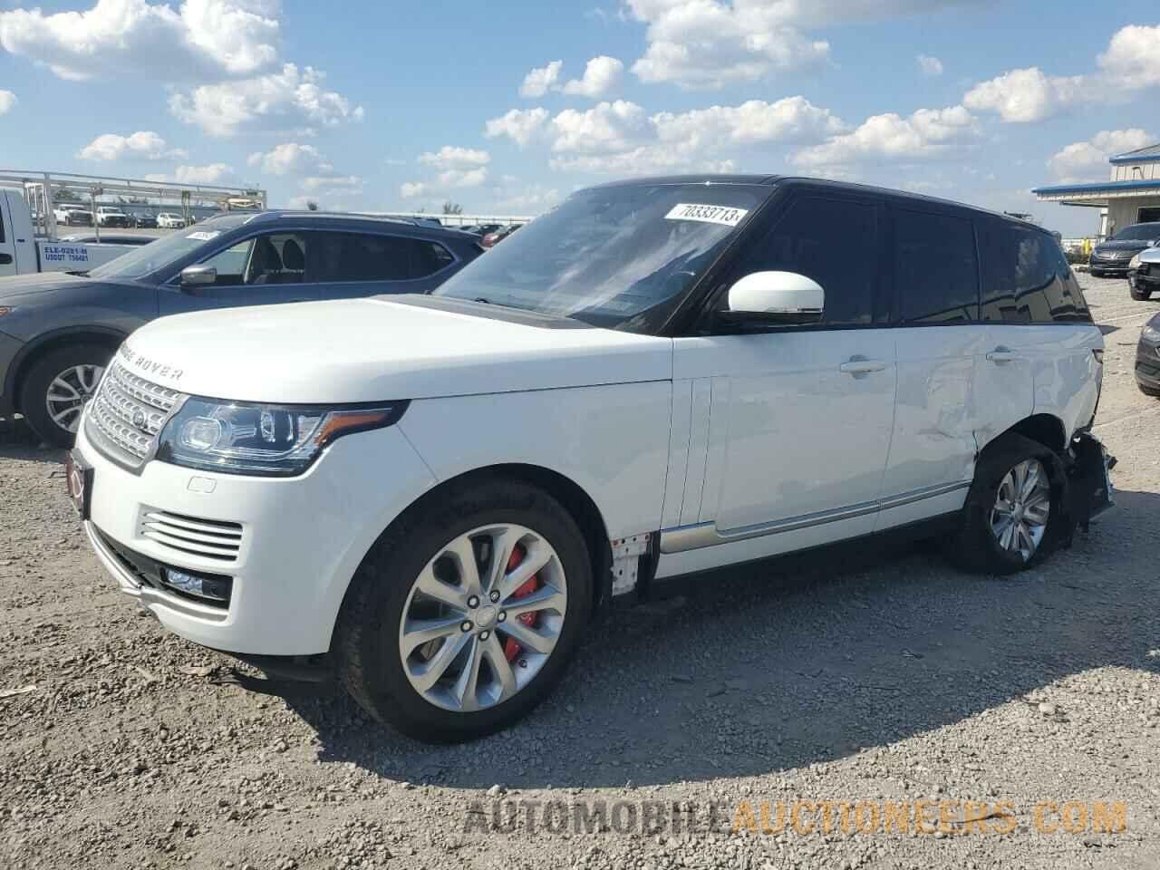 SALGS2PF1GA288381 LAND ROVER RANGEROVER 2016