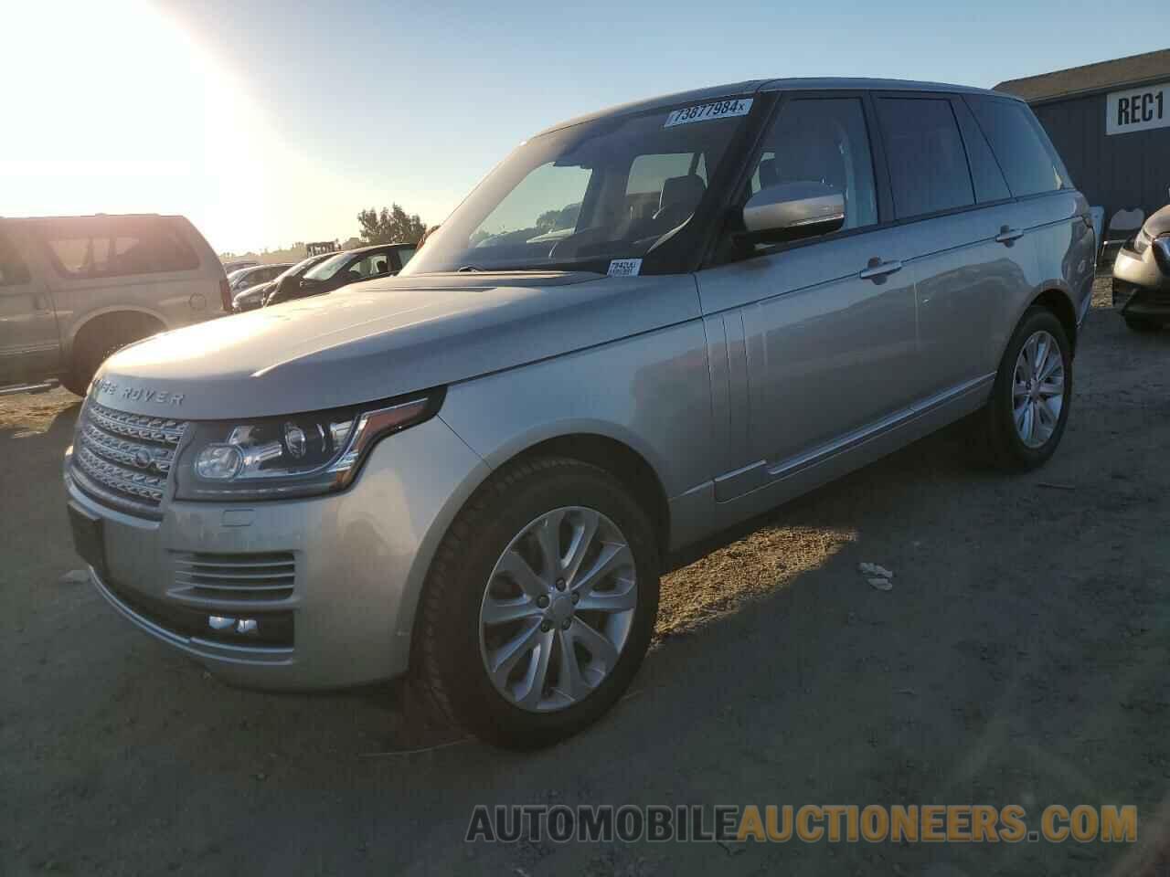 SALGS2PF1GA290289 LAND ROVER RANGEROVER 2016