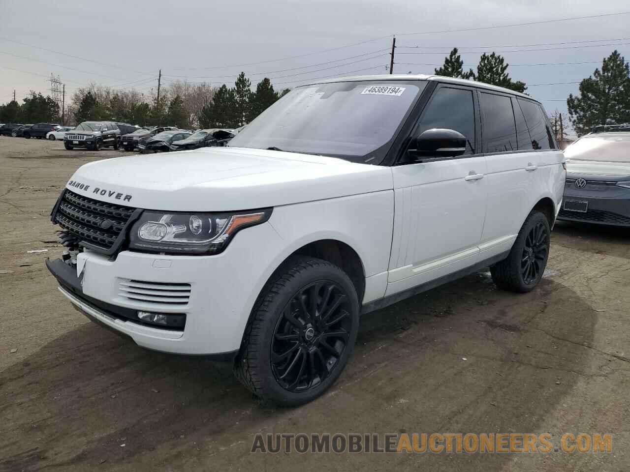 SALGS2PF1GA308855 LAND ROVER RANGEROVER 2016