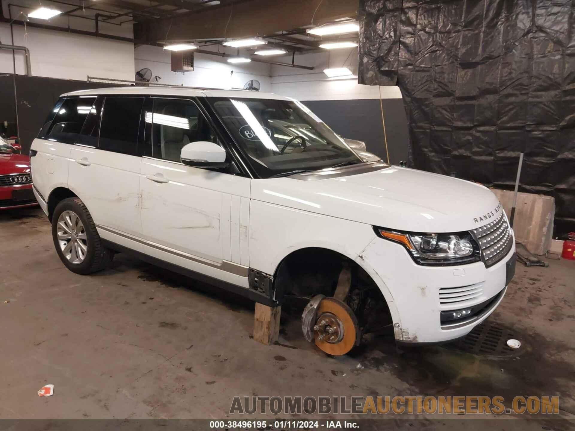 SALGS2PF1GA312131 LAND ROVER RANGE ROVER 2016