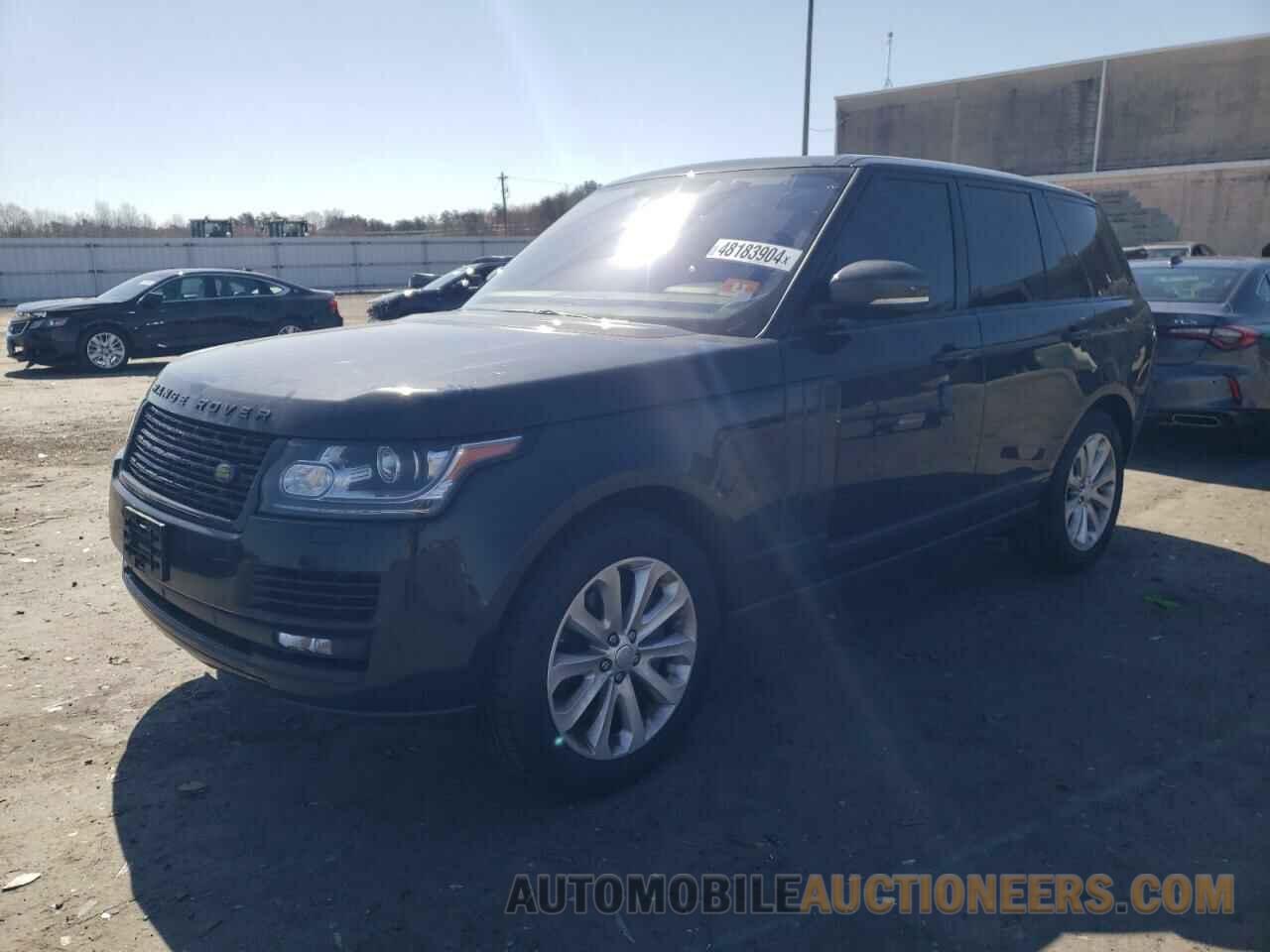 SALGS2PF1GA316146 LAND ROVER RANGEROVER 2016