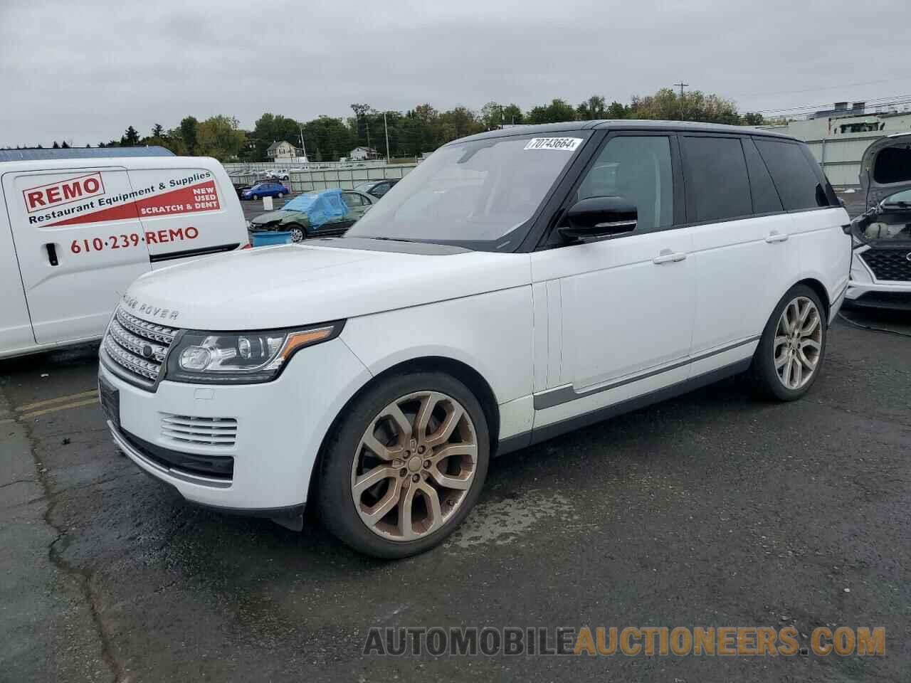 SALGS2PF3GA313782 LAND ROVER RANGEROVER 2016