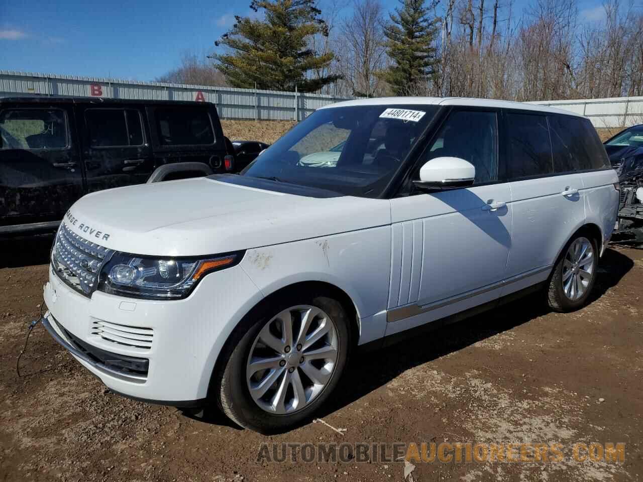 SALGS2PF5GA294314 LAND ROVER RANGEROVER 2016