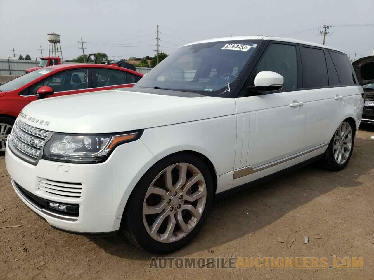 SALGS2PF6GA306504 LAND ROVER RANGEROVER 2016