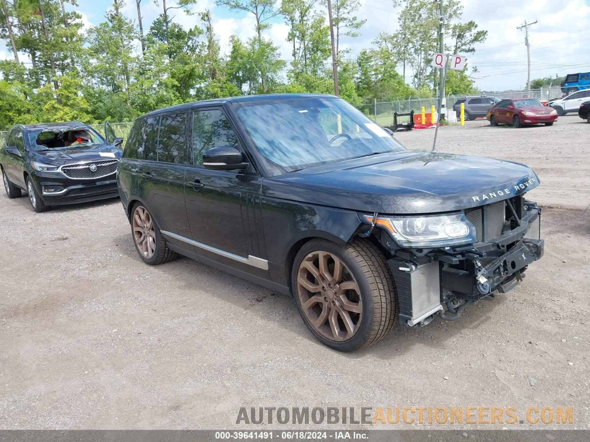 SALGS2PF7GA310254 LAND ROVER RANGE ROVER 2016