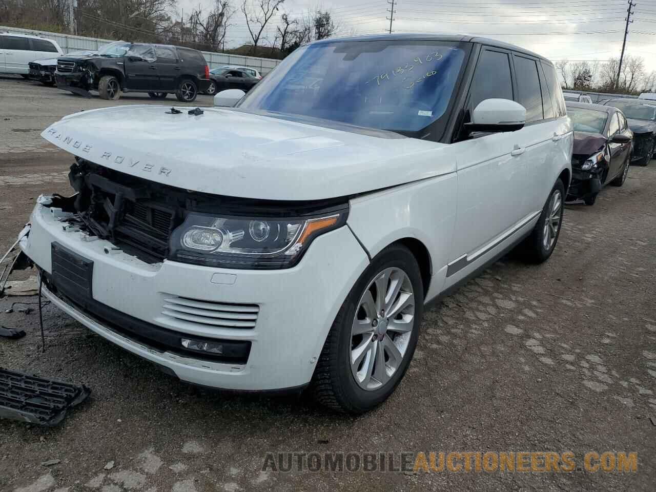 SALGS2PF7GA316670 LAND ROVER RANGEROVER 2016