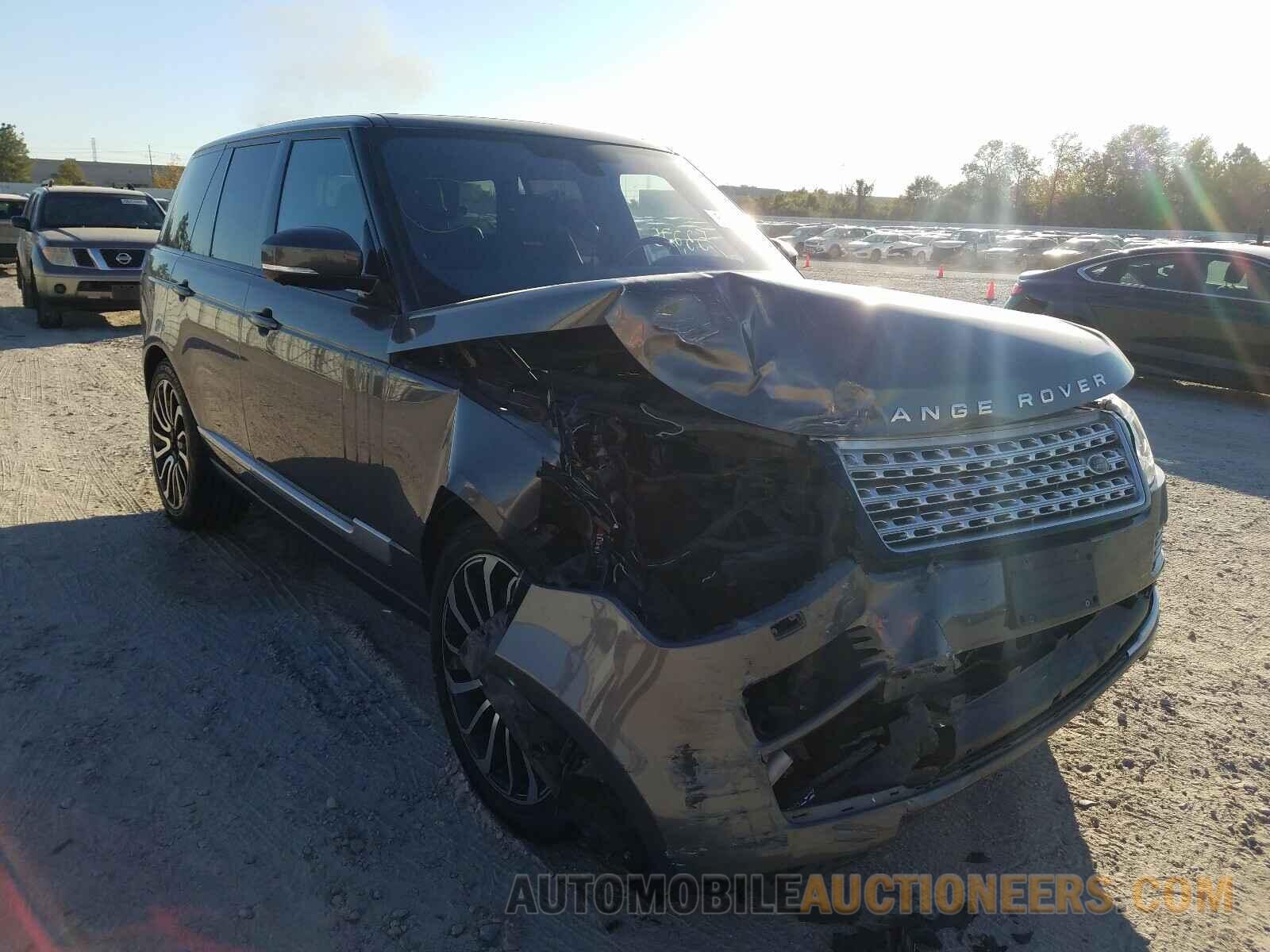 SALGS2PF8GA317441 LAND ROVER RANGEROVER 2016