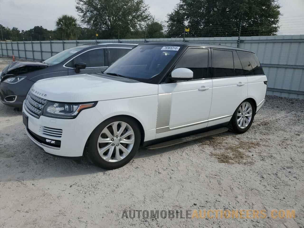 SALGS2PF9GA307436 LAND ROVER RANGEROVER 2016