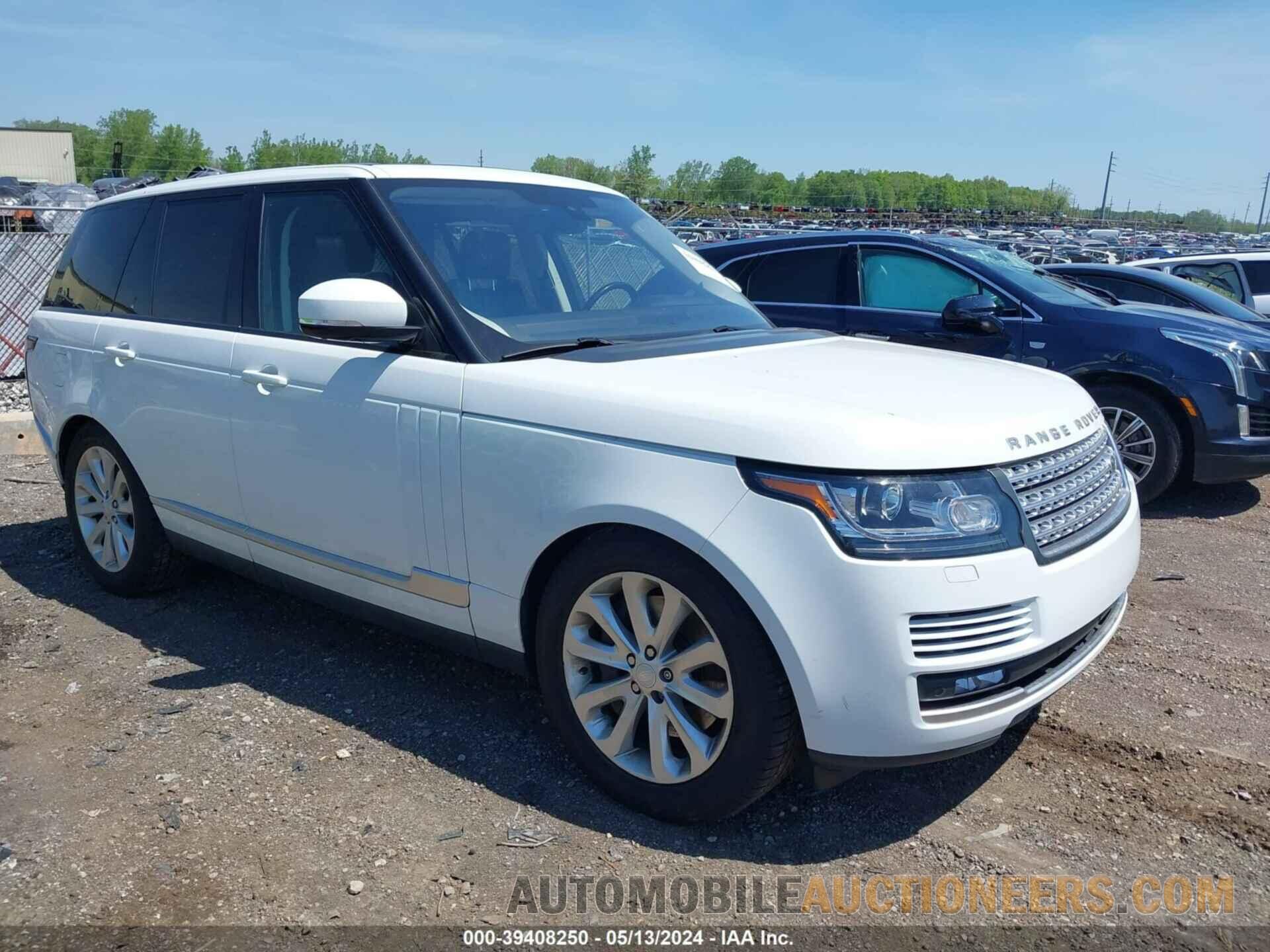 SALGS2PF9GA313690 LAND ROVER RANGE ROVER 2016