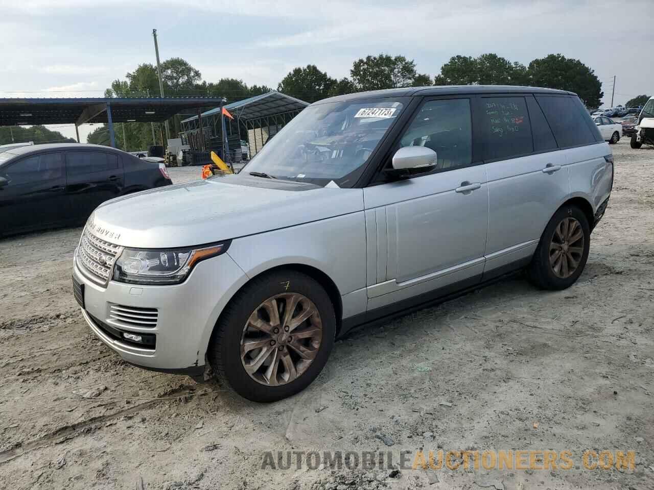 SALGS2PFXGA295183 LAND ROVER RANGEROVER 2016