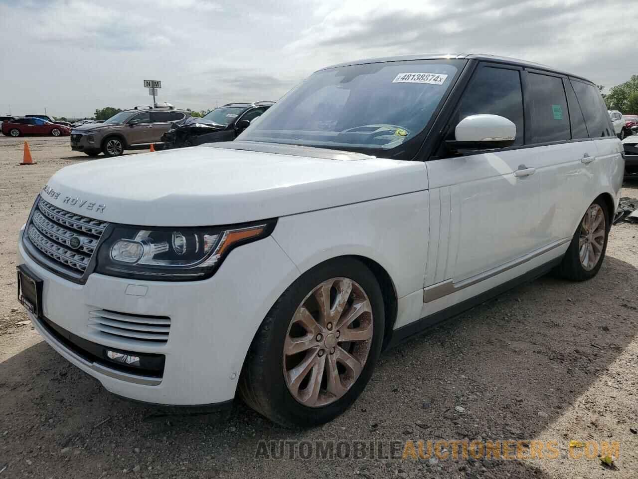 SALGS2PFXGA296589 LAND ROVER RANGEROVER 2016