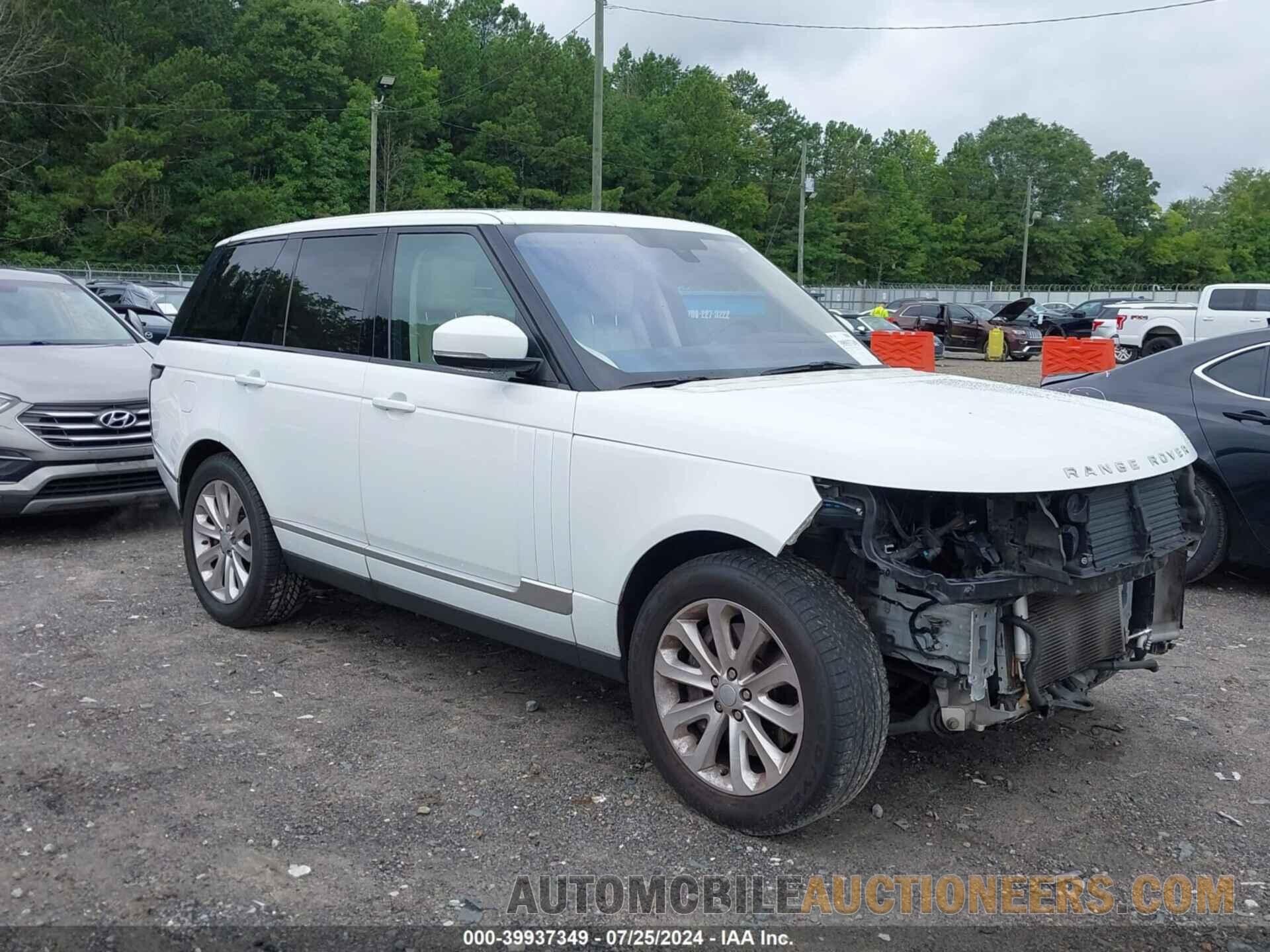 SALGS2PFXGA305002 LAND ROVER RANGE ROVER 2016