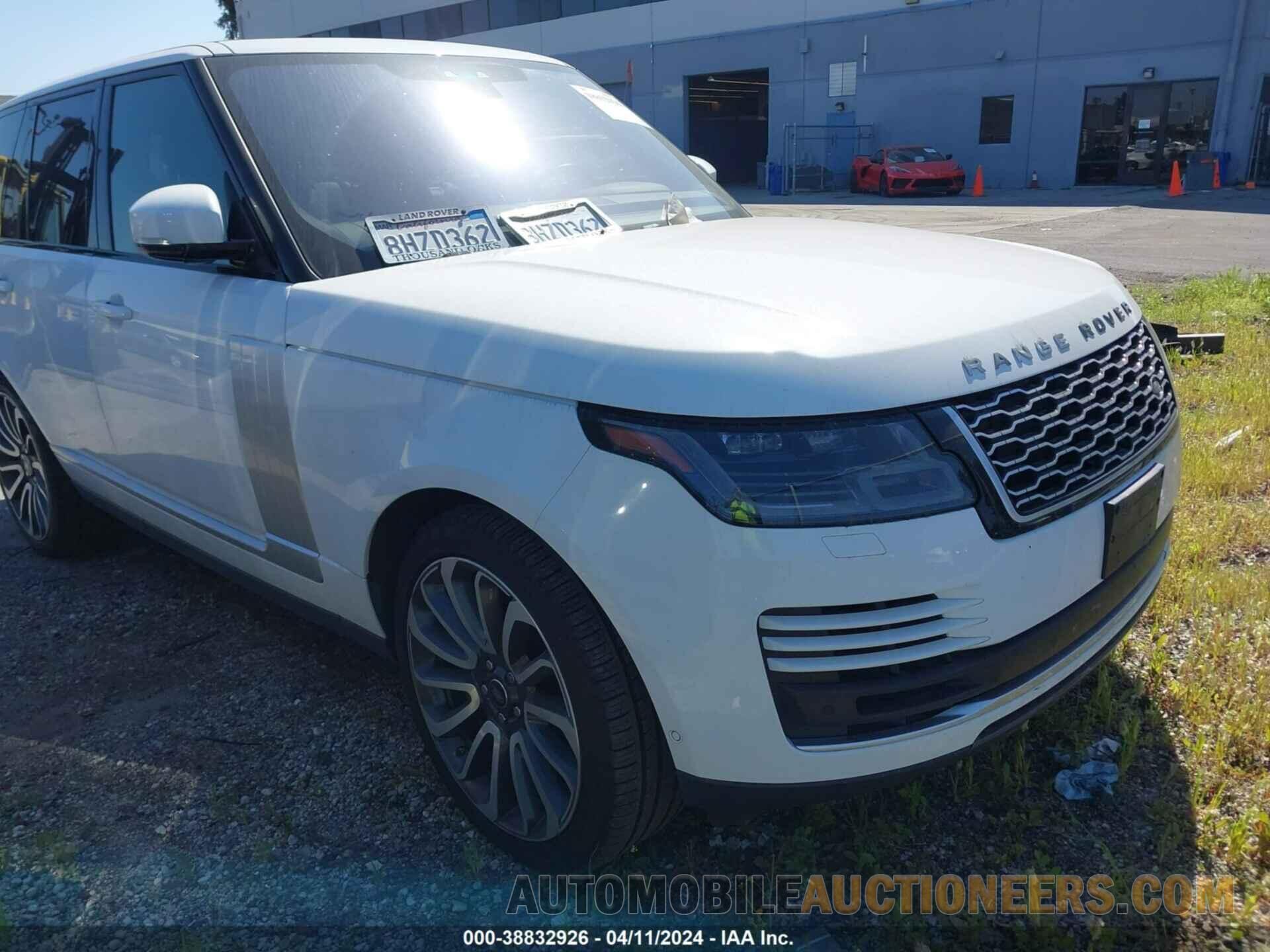 SALGS2RE1KA548615 LAND ROVER RANGE ROVER 2019