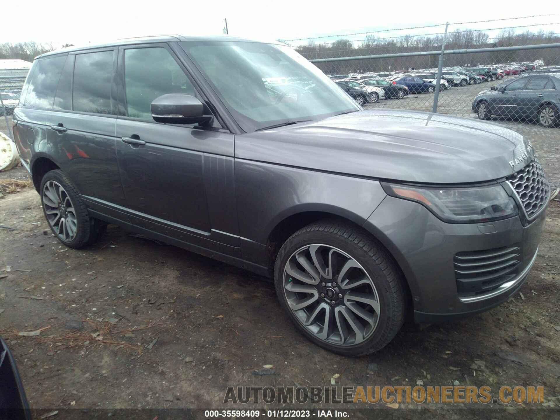 SALGS2RE2KA557436 LAND ROVER RANGE ROVER 2019